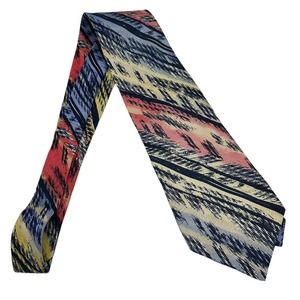 MISSONI CRAVATTE COLORFUL ALL OVER PRINT MEN’S SILK TIE